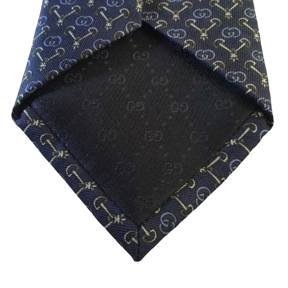 Gucci GG Logo Silk Tie - Picture 10 of 10